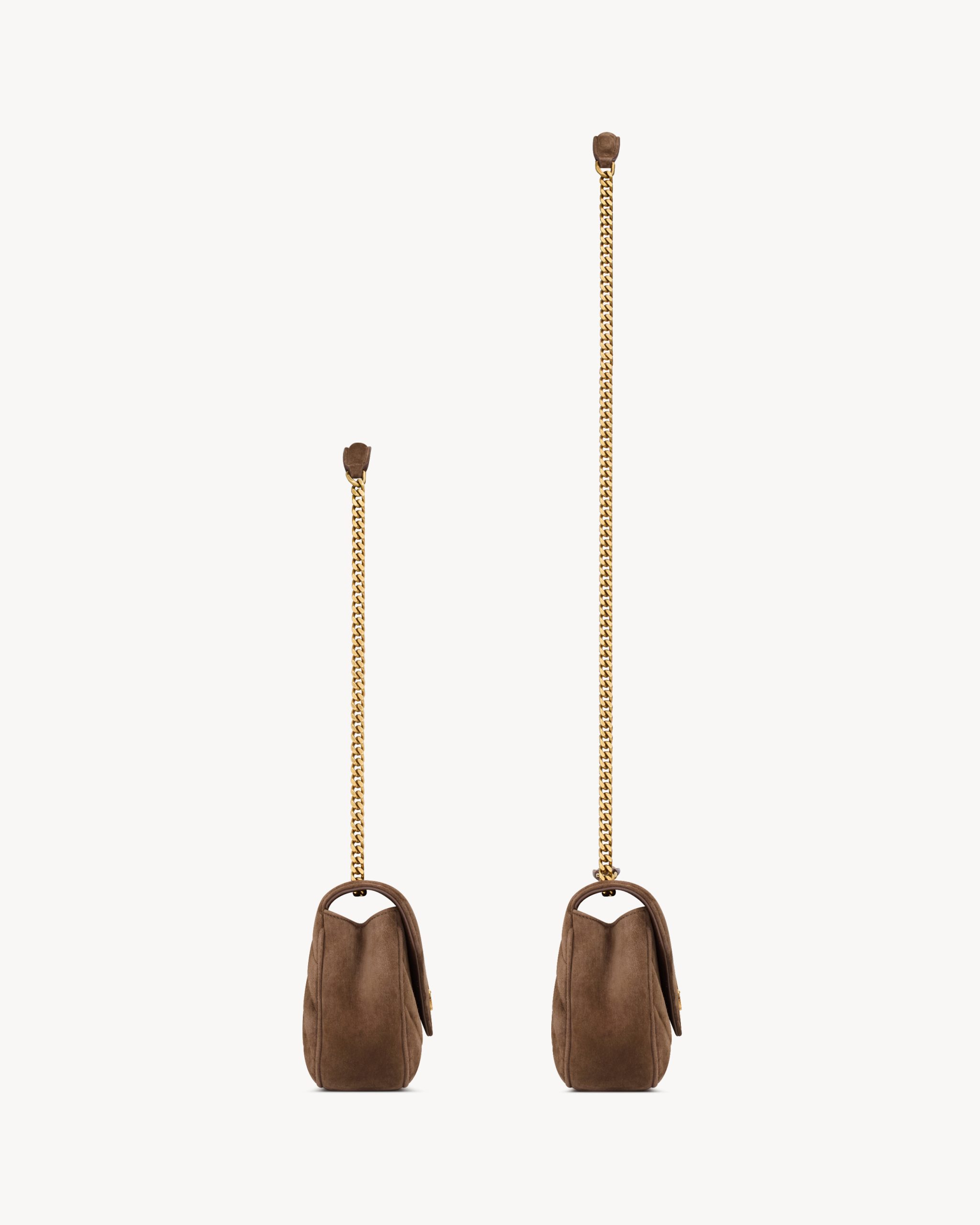 YSL LOULOU small in MATELASSÉ suede - Image 4